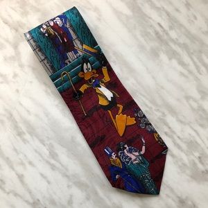 Looney Tunes Daffy Duck fun novelty tie